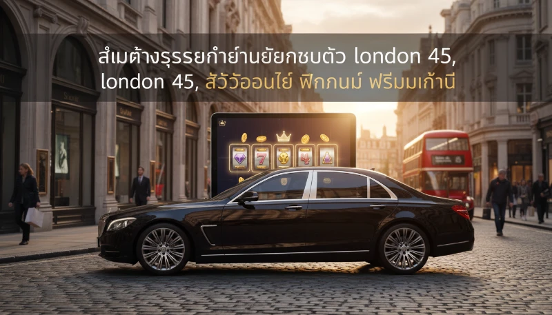 featured 1778841114798 LONDON 45 .com เว็บตรง สล็อต PG อันดับ 1 ฝากถอนออโต้ มั่นคง ปลอดภัย